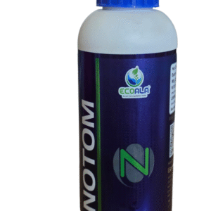 NOTOM-Z NOTOM-Z (Phenolic Compound 3% Liquid) Phenolics act as a powerful natural defense against pathogens such as bacteria, fungi, and viruses, as well as pests like nematodes. This product protects plants against abiotic environmental challenges including drought, high salinity, and high UV radiation. It serves as an internal chemical messenger that assists in plant development, increases the success rate of tissue culture, and contributes to the color and nutrient value of fruits. Dosage: Three soil applications at 1125 ml/ha. Crops: Specifically recommended for Cucumber, Maize, and Tomato. Available Packaging: [Refer to your standard bottle sizes, e.g., 250 ml, 500 ml, 1 liter] ✅ 100% Effective ✅ Protect Wide range of crops ✅ Environment Friendly